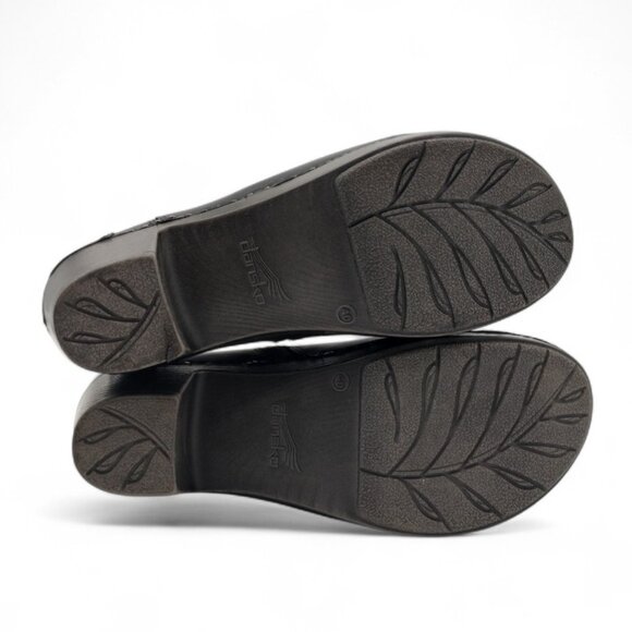 Dansko Shayna Women's Size 40 US 9.5 Black Leather Comfy Chelsea Ankle Boots - Picture 13 of 13